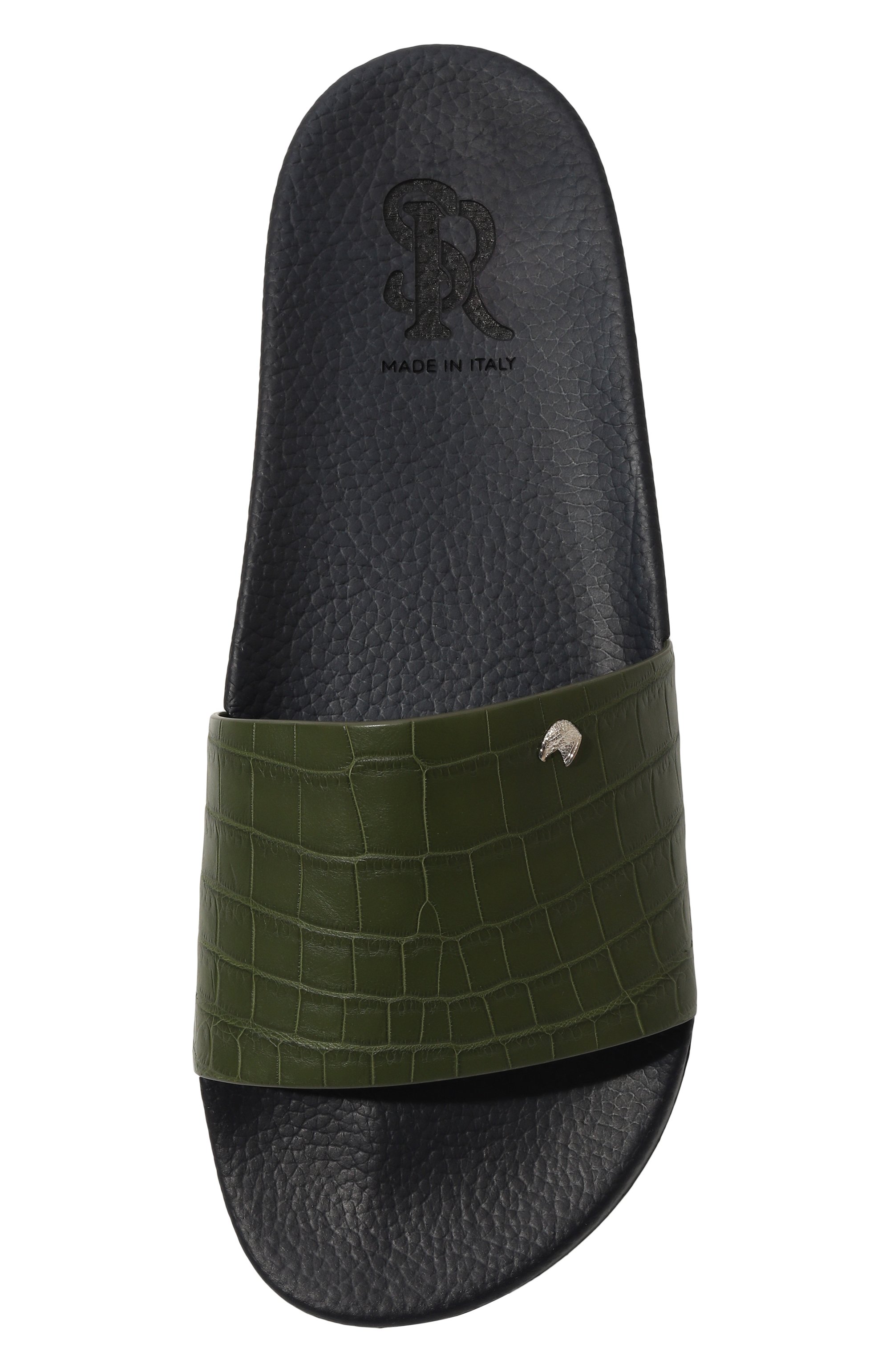 Шлепанцы из кожи крокодила STEFANO RICCI, арт. UG31_G759/V007, фото 6