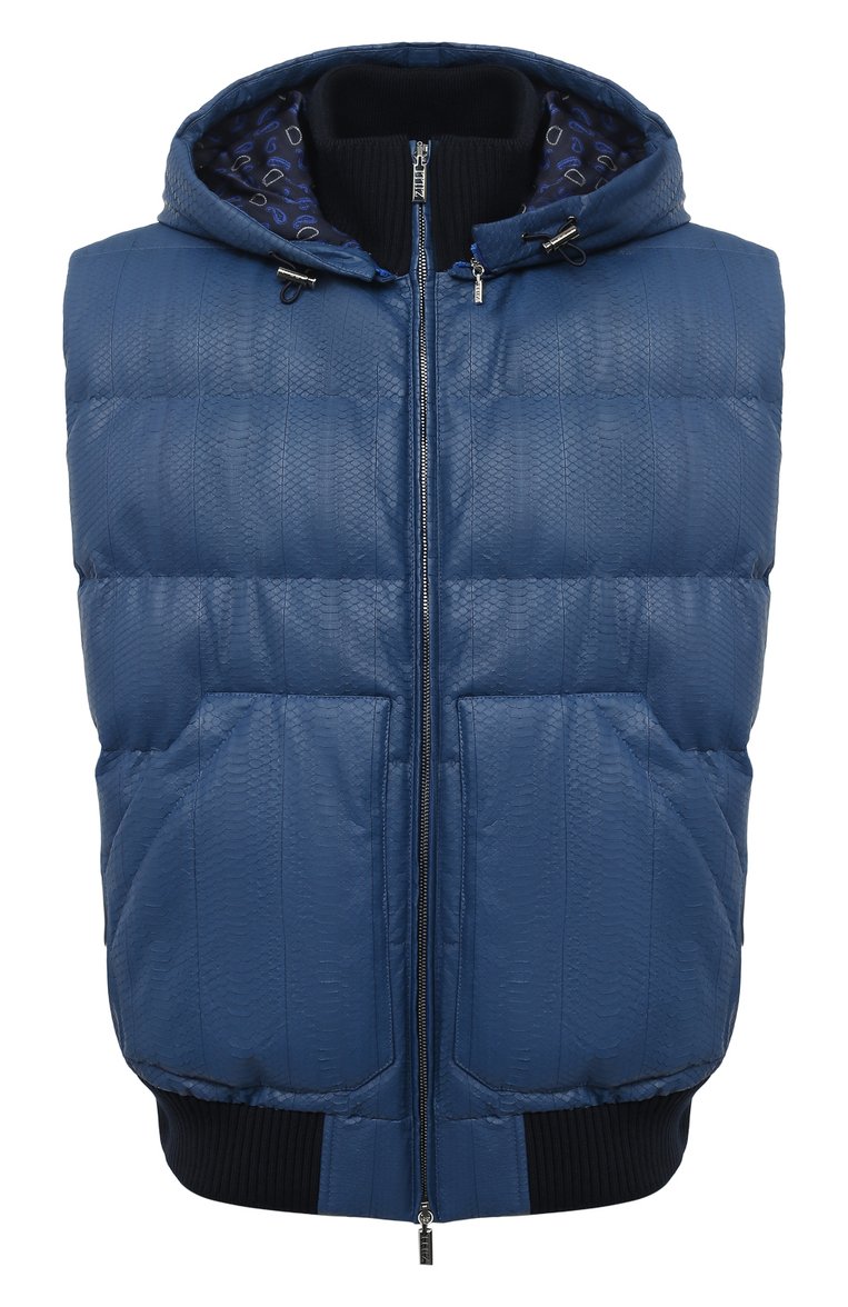 Пуховый жилет ZILLI SPORT, арт. MAU-YD008-SDB00/0001, фото 1