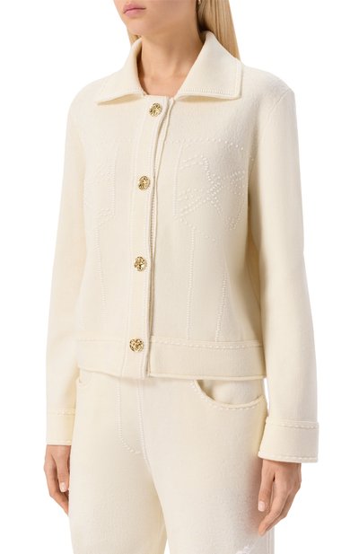 Кардиган из шерсти и хлопка AND THE BRAND, арт. W26-JT031-1202-101, фото 3