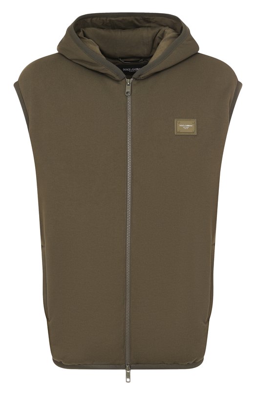 Утепленный жилет Dolce & Gabbana G9A0GT/FU7DU Хаки G9A0GT/FU7DU