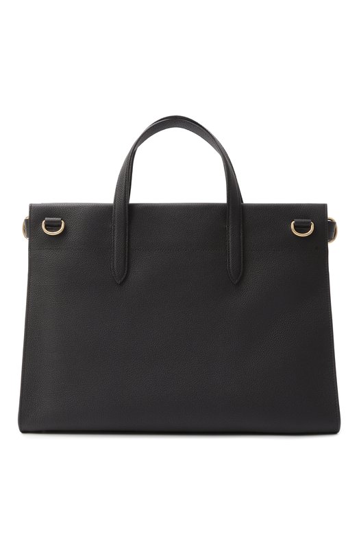 Сумка-тоут Cotswolds medium Burberry 8111339 Чёрный  8111339 Фото 6