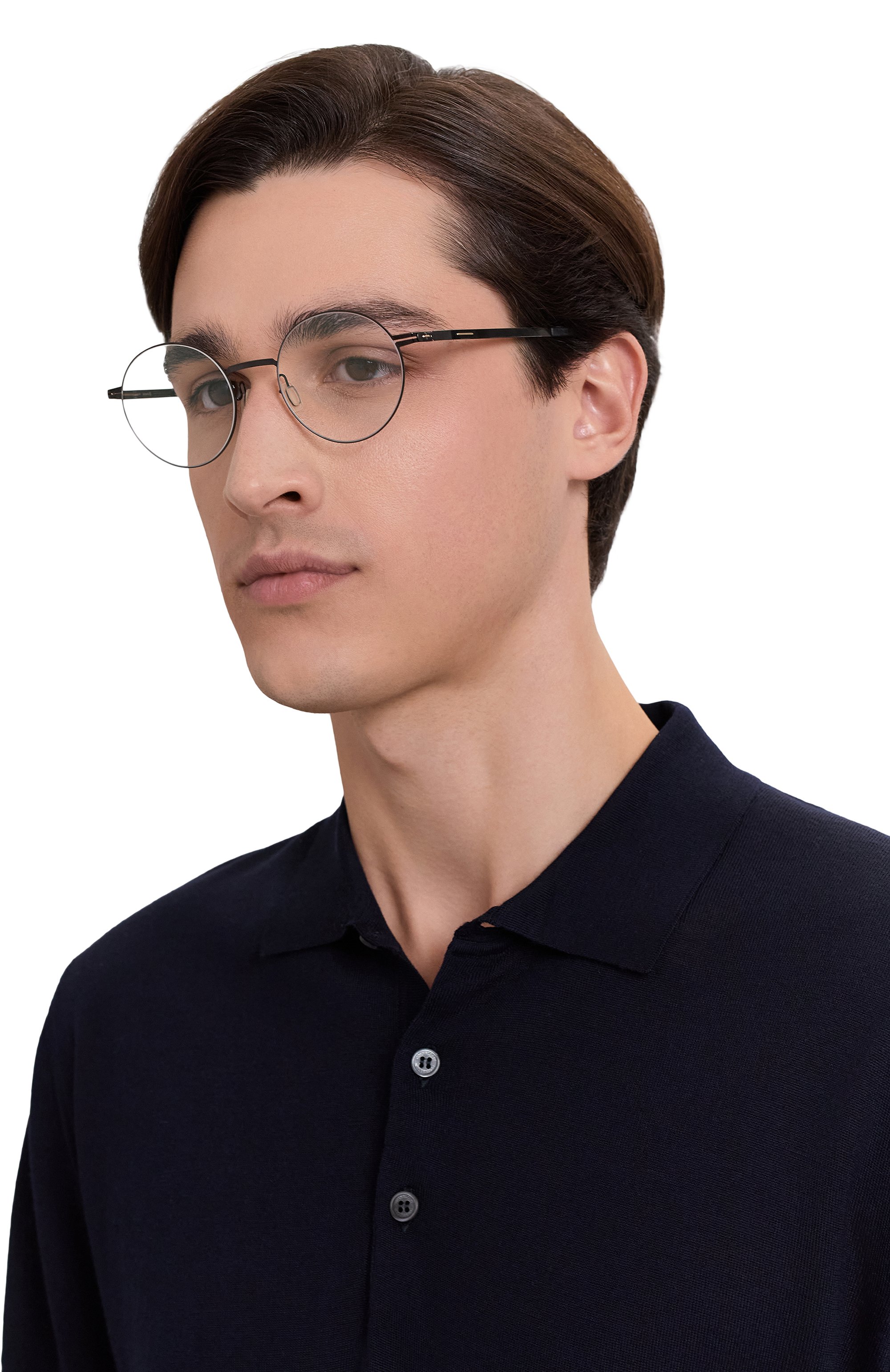 Оправа IC! BERLIN, арт. IB-0R0SHI SE GUN-METAL BLACK RX-CLEAR FLEX, фото 2