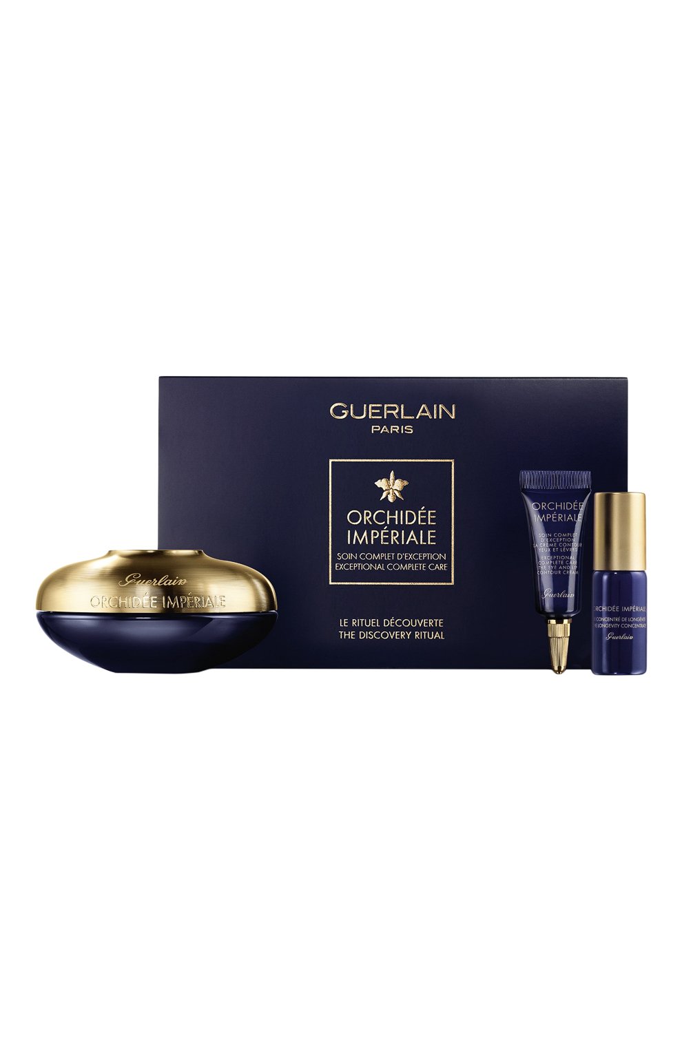 Набор orchidée impériale (50+5+5ml) GUERLAIN бесцветного цвета по цене 27140 руб., арт. G061515, фото 1 Набор orchidée impériale (50+5+5ml) GUERLAIN, арт. G061515, фото 1