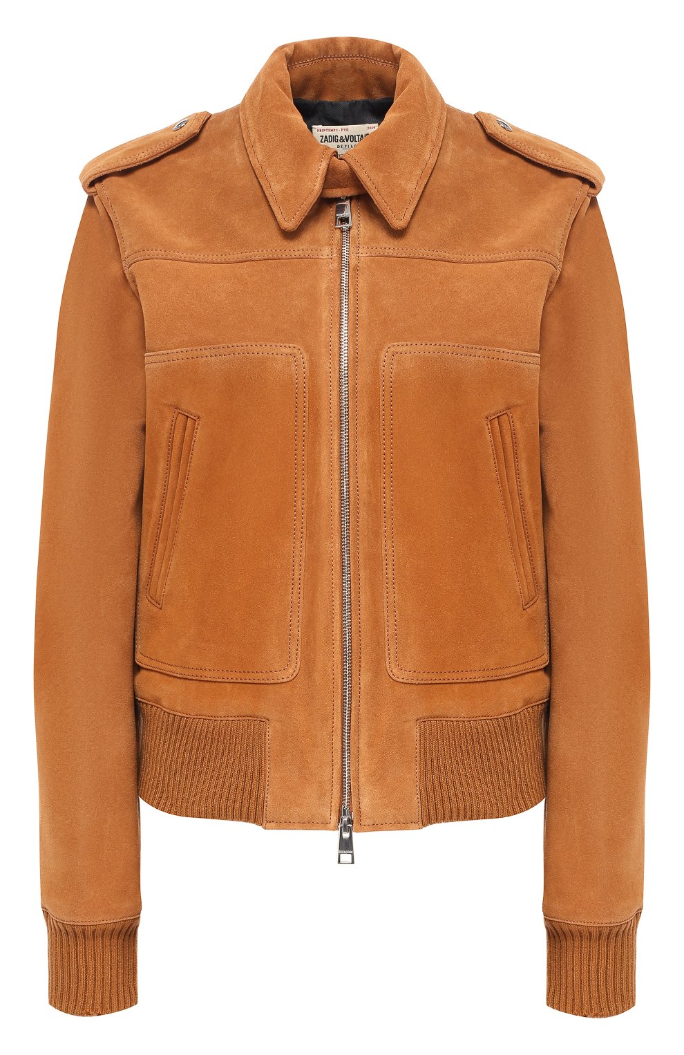 Кожаная куртка ZADIG AND VOLTAIRE, арт. SHCS1402F, фото 1