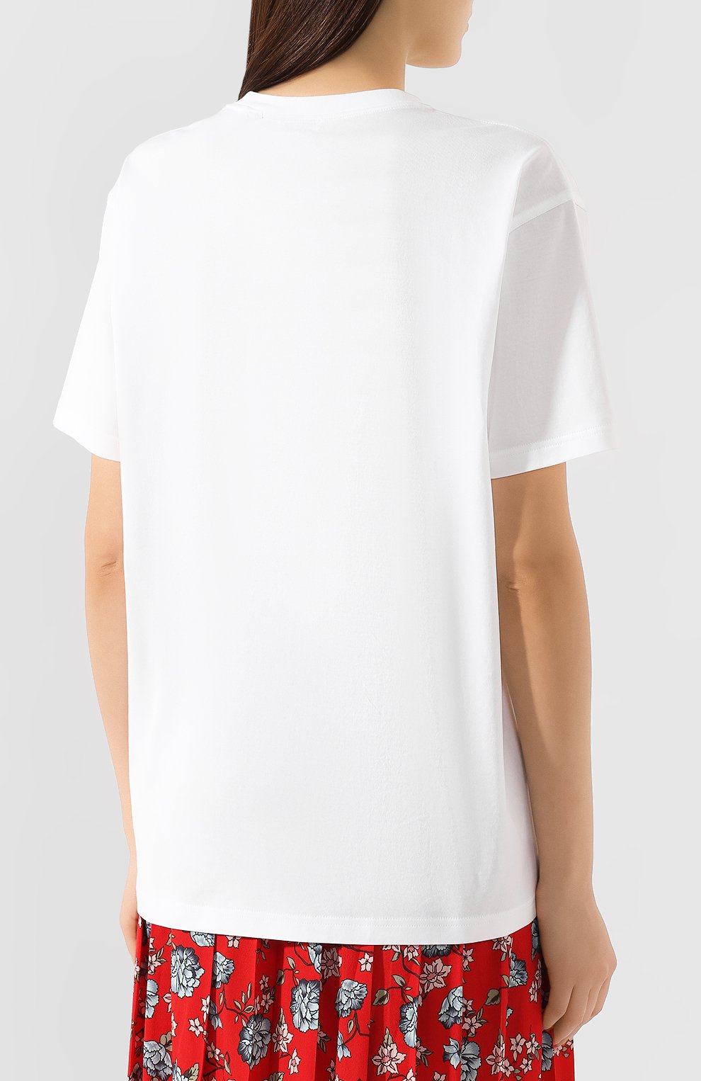 Хлопковая футболка BURBERRY, арт. 8012560, фото 4