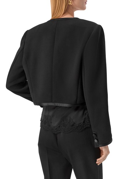 Жакет из шерсти шелка DOLCE & GABBANA, арт. F27CEZ/FU2L8, фото 4