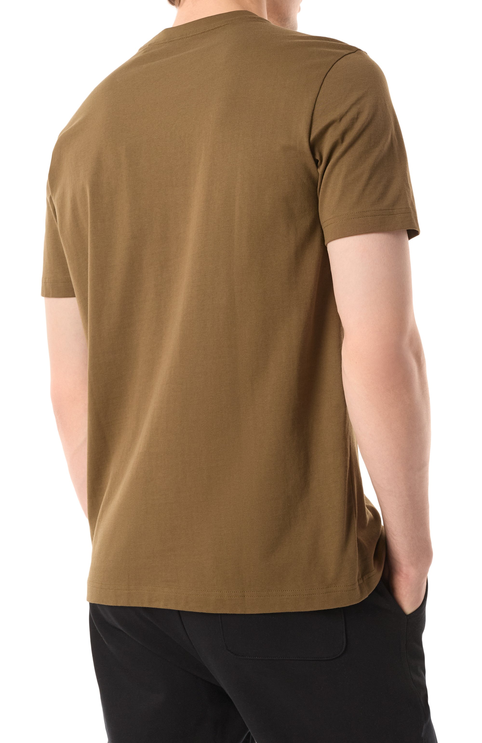 Хлопковая футболка BOSS ORANGE, арт. 50534924, фото 4