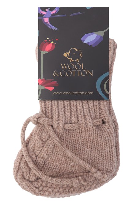 Кашемировые пинетки WOOL AND COTTON, арт. KMLPA-890