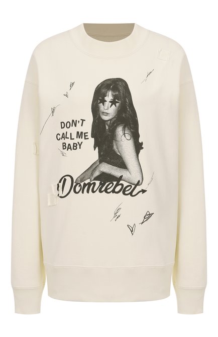 Женский хлопковый свитшот DOMREBEL, арт. CALL ME SWEATSHIRT