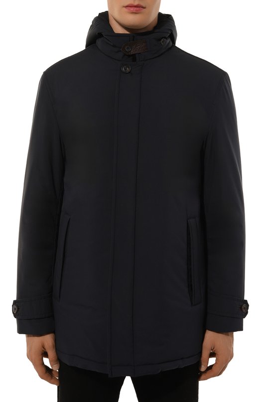 Утепленная парка Corneliani 9425M1-9420158 Синий  9425M1-9420158 Фото 3
