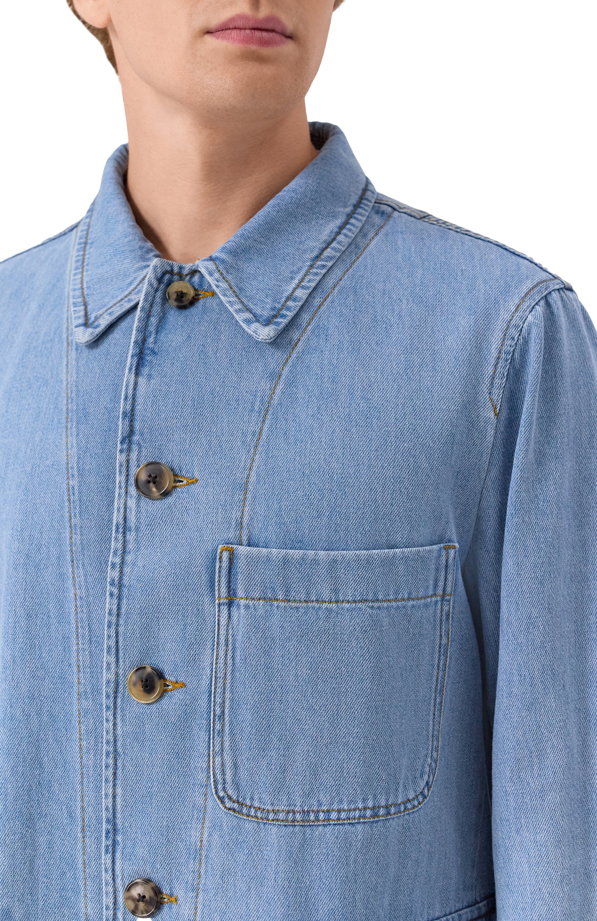 Джинсовая куртка DRIES VAN NOTEN, арт. 020429-2381-514, фото 5