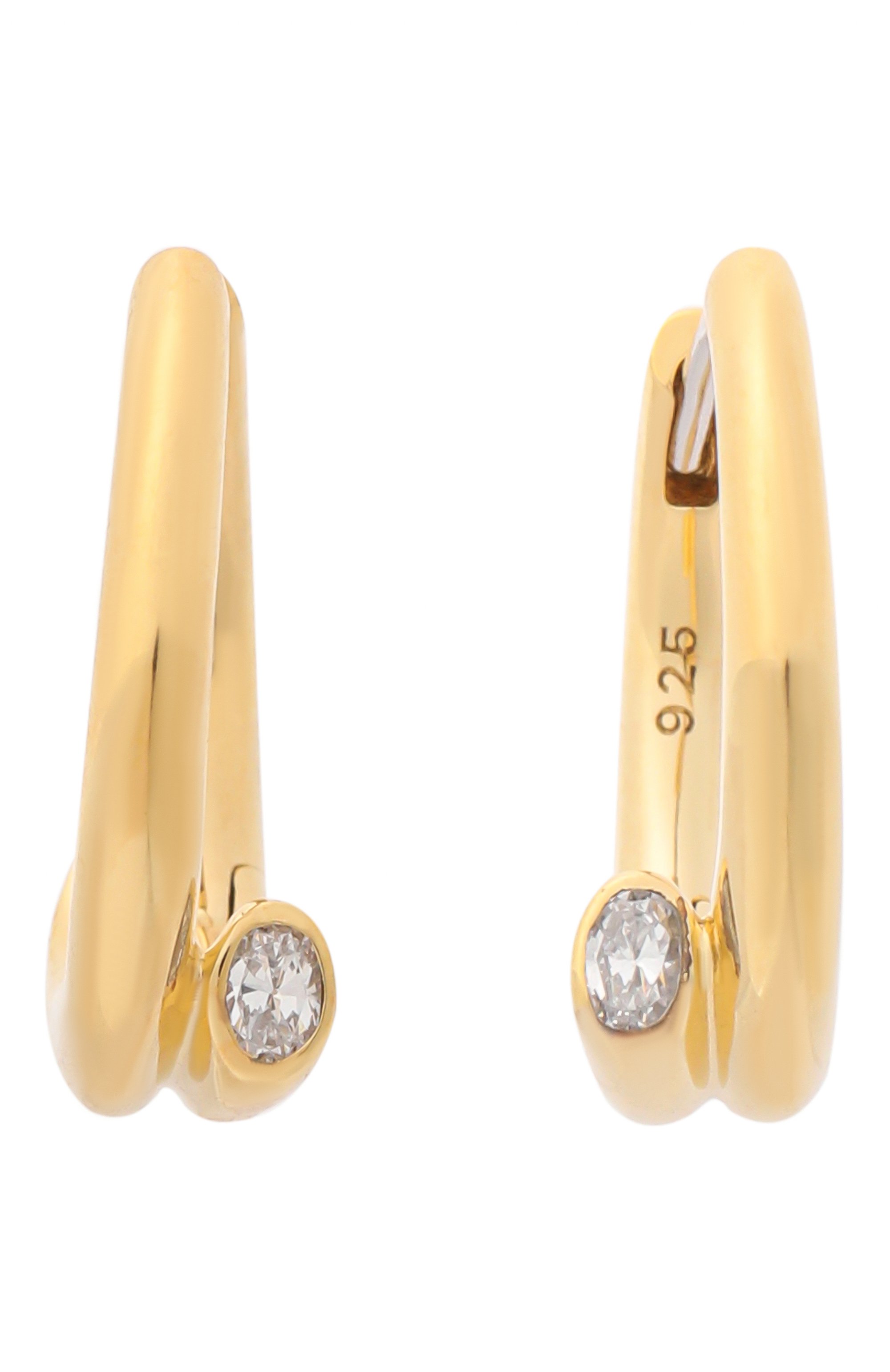 Серьги NUMBERING, арт. 8100M/G0LD, фото 1