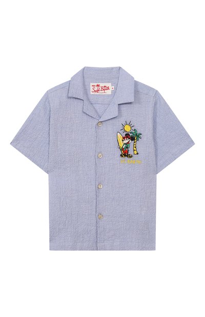 Хлопковая рубашка MC2 SAINT BARTH, арт. KALEA JR/00556F