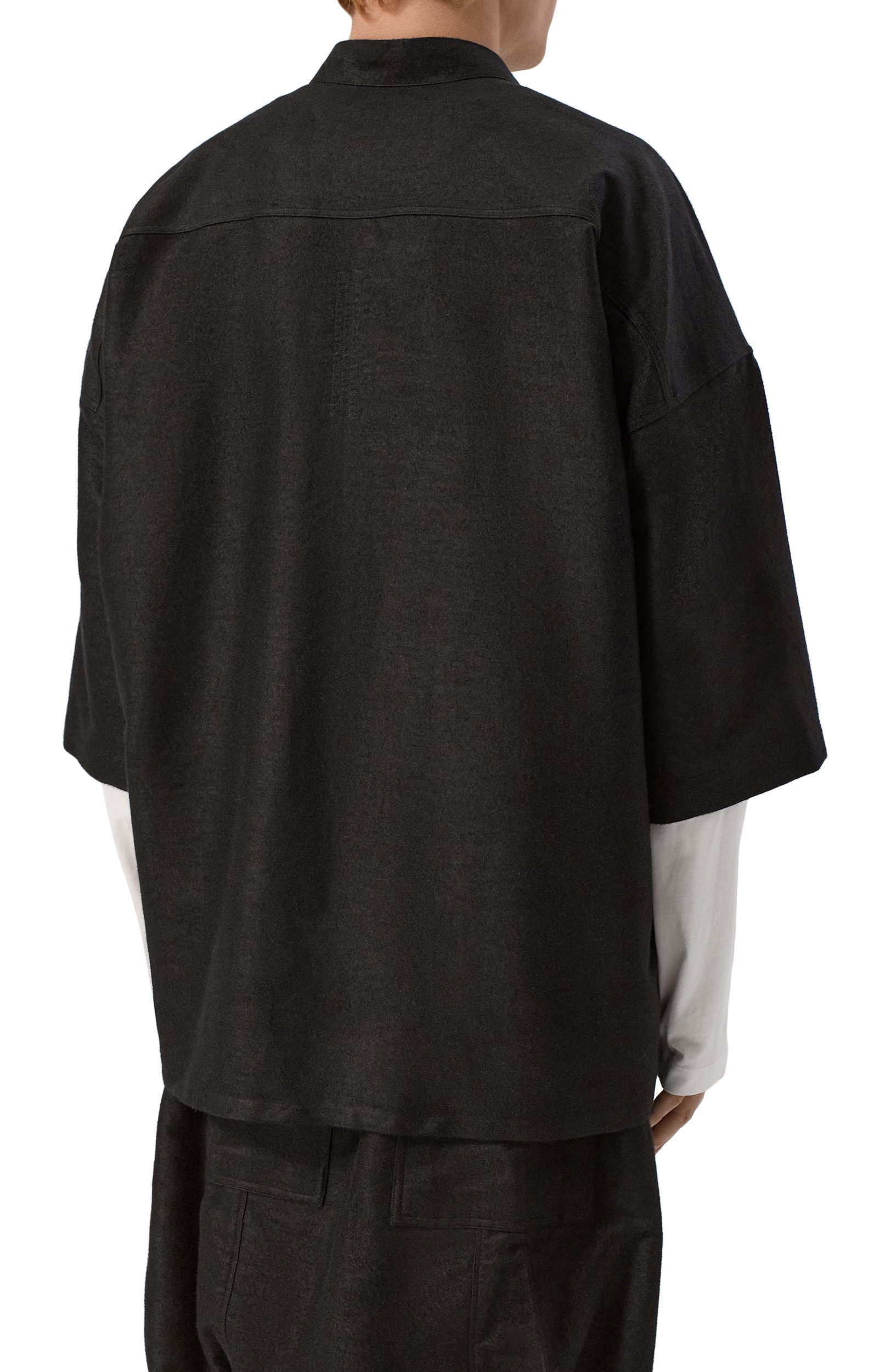 Рубашка RICK OWENS, арт. RU02F4238/M0R, фото 4