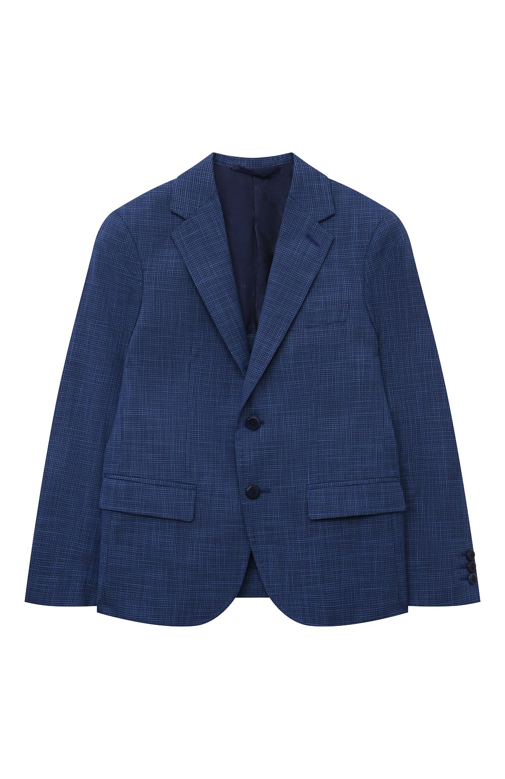 Пиджак STEFANO RICCI JUNIOR синего цвета по цене 135500 руб., арт. Y1RM732000/BI76HC, фото 1 Пиджак STEFANO RICCI JUNIOR, арт. Y1RM732000/BI76HC, фото 1