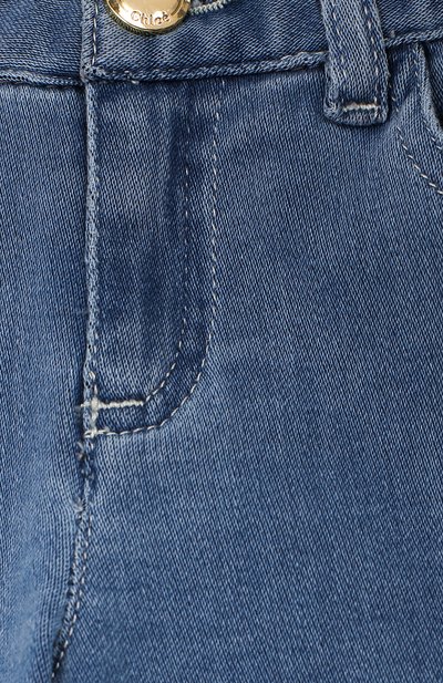 Однотонные джинсы CHLOÉ, арт. C14580/2A-5A, фото 3