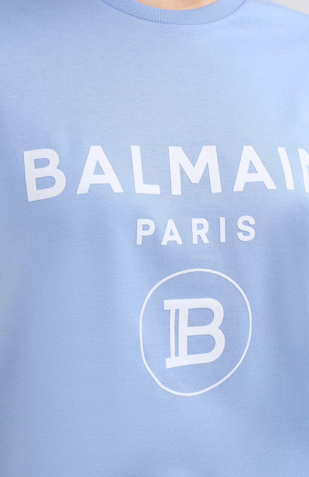 Хлопковая футболка BALMAIN, арт. UF11350/I551, фото 5