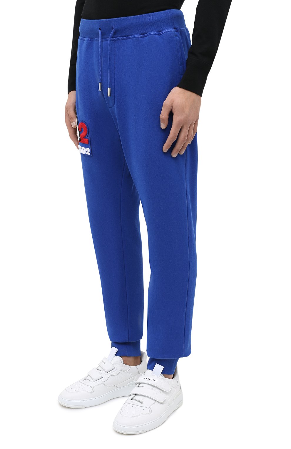 Хлопковые джоггеры d2 x ovo DSQUARED2, арт. S74KB0479/S25042, фото 4