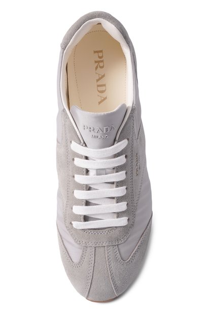 Комбинированные кроссовки PRADA, арт. 2EE465F/G000D7R, фото 5