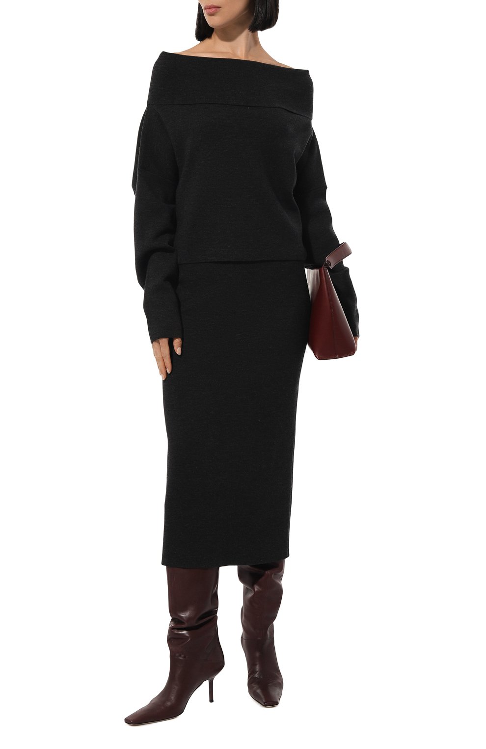 Кожаные сапоги orsola 75 ARMARIUM, арт. ARMFWSC04NA02014, фото 2