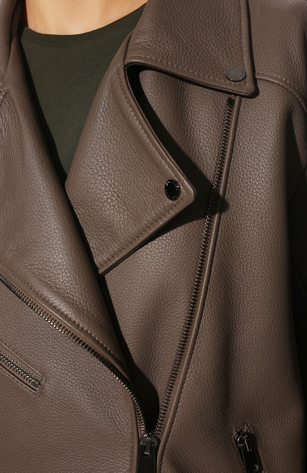 Кожаная куртка MASLOV, арт. SMW99, фото 5