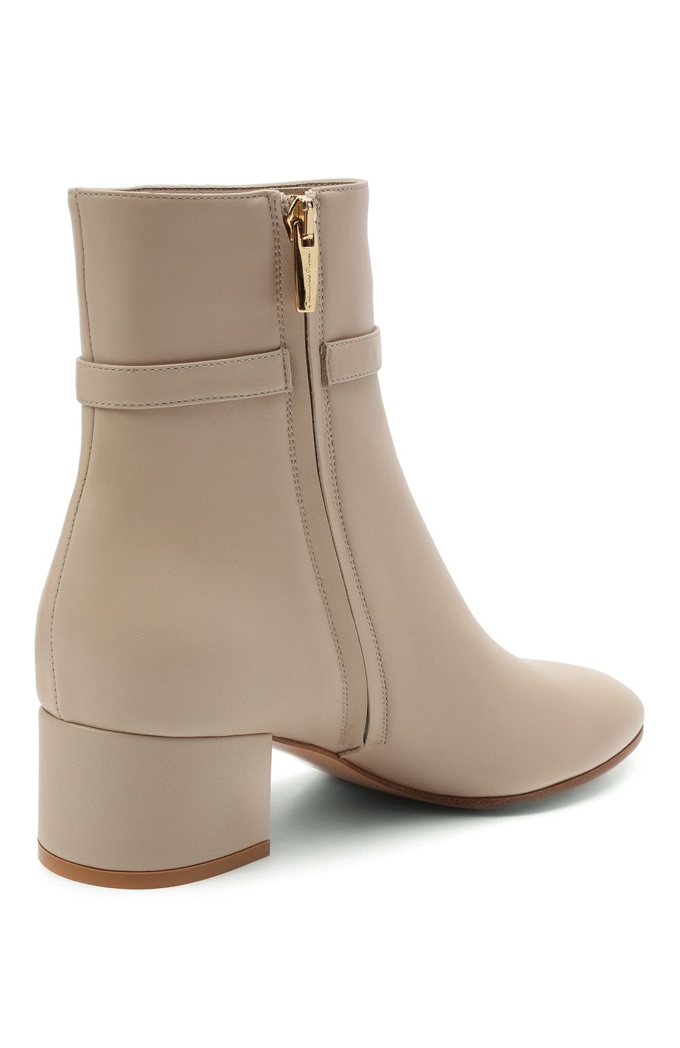 Кожаные ботильоны ribbon GIANVITO ROSSI, арт. G73325.45RIC.NAPM0US, фото 5