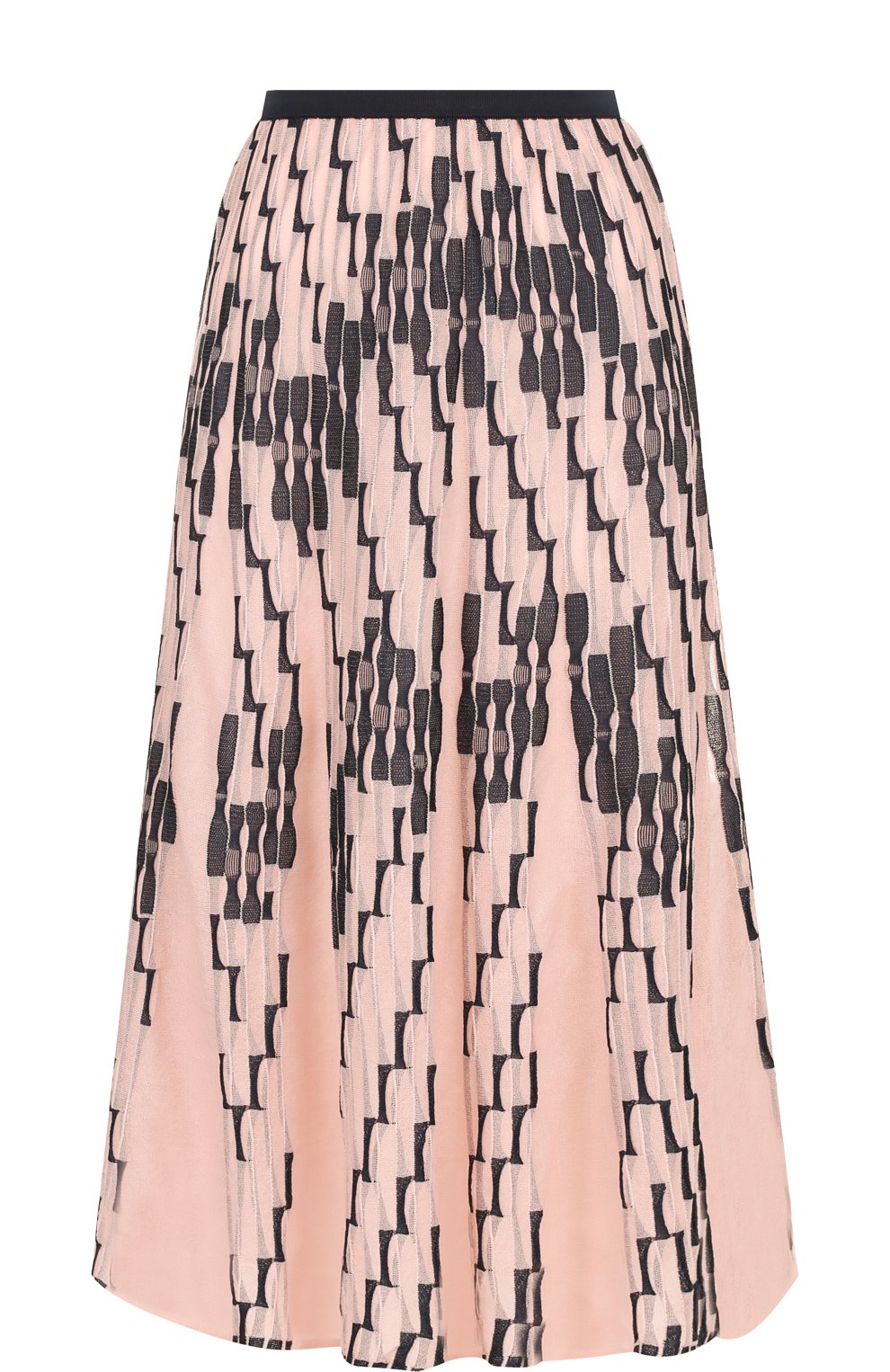 Юбка-миди из смеси хлопка и вискозы с эластичным поясом M MISSONI, арт. QD3KG10B2TF, фото 1