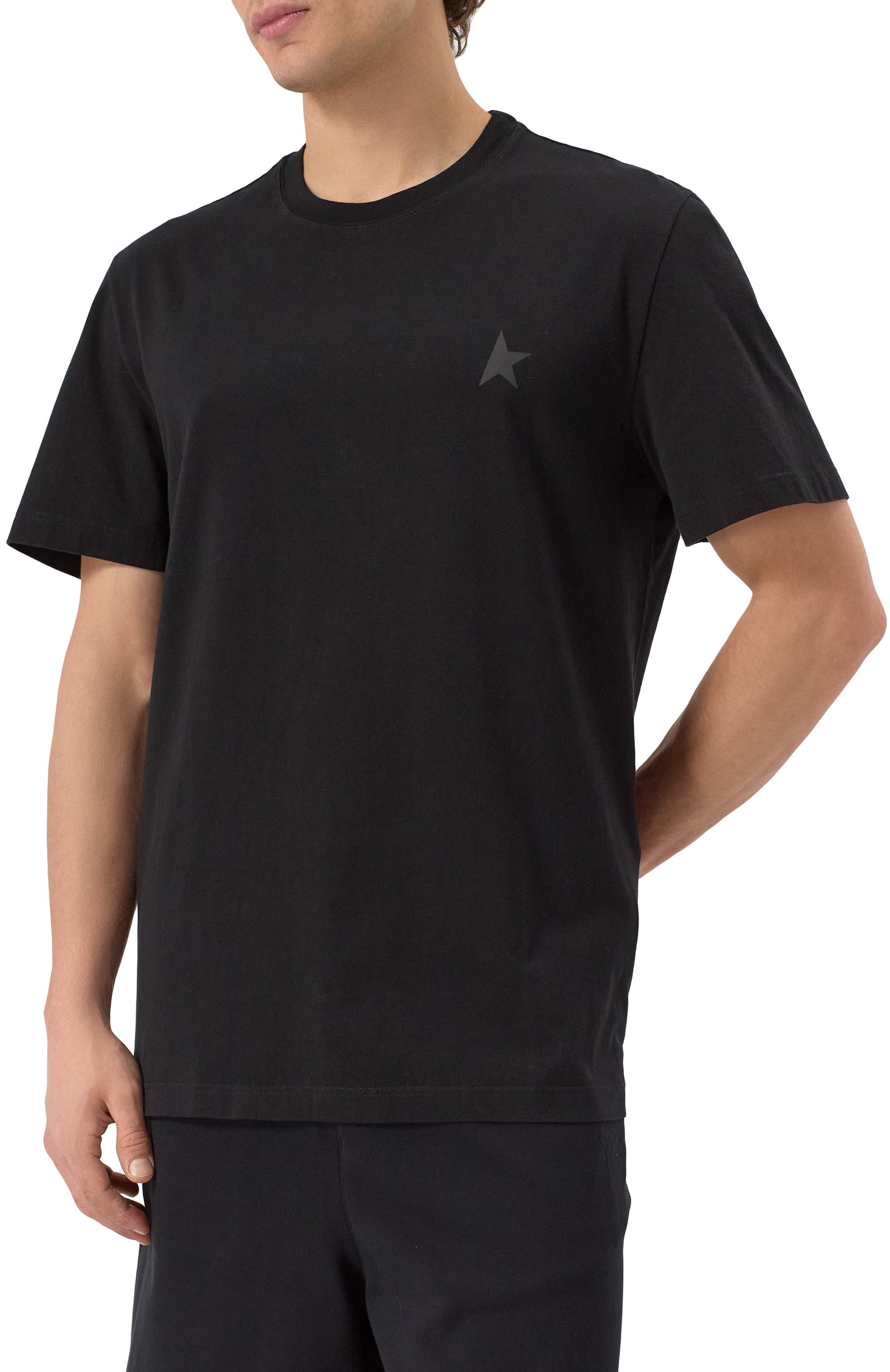 Хлопковая футболка GOLDEN GOOSE DELUXE BRAND, арт. GMP01220.P000593, фото 3