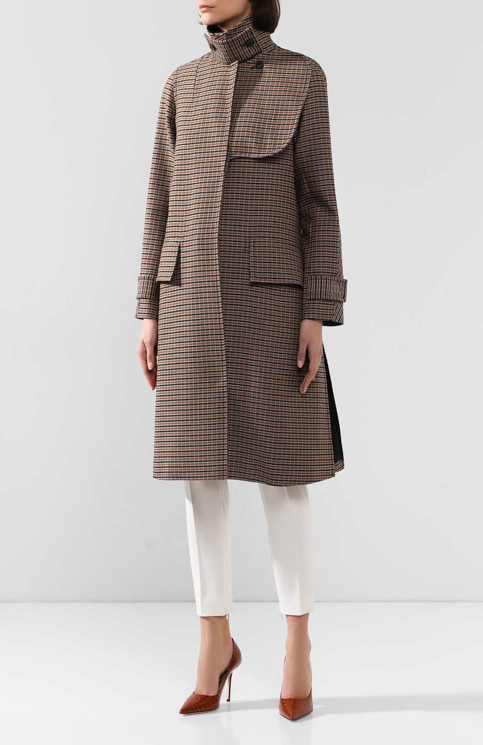 Шерстяное пальто VICTORIA BECKHAM, арт. CT FLR 81107F, фото 3