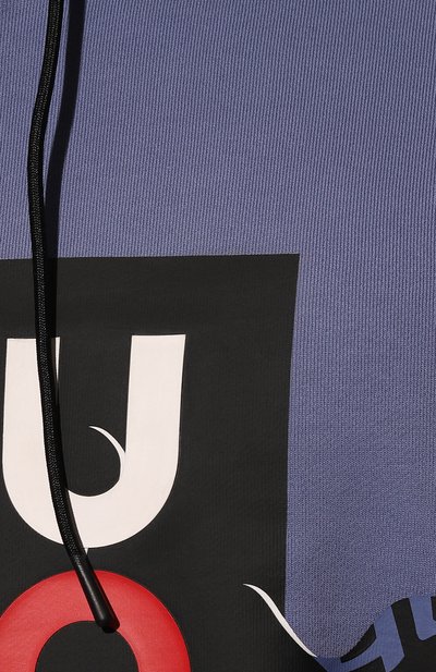 Хлопковое худи HUGO, арт. 50482859, фото 5