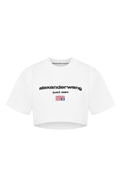 Хлопковый топ ALEXANDER WANG, арт. 1CC1201309, фото 1