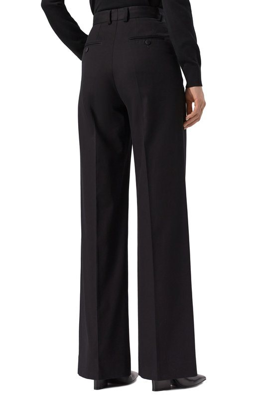 Хлопковые брюки Dolce & Gabbana FTC20T/GDCDD Чёрный  FTC20T/GDCDD Фото 4