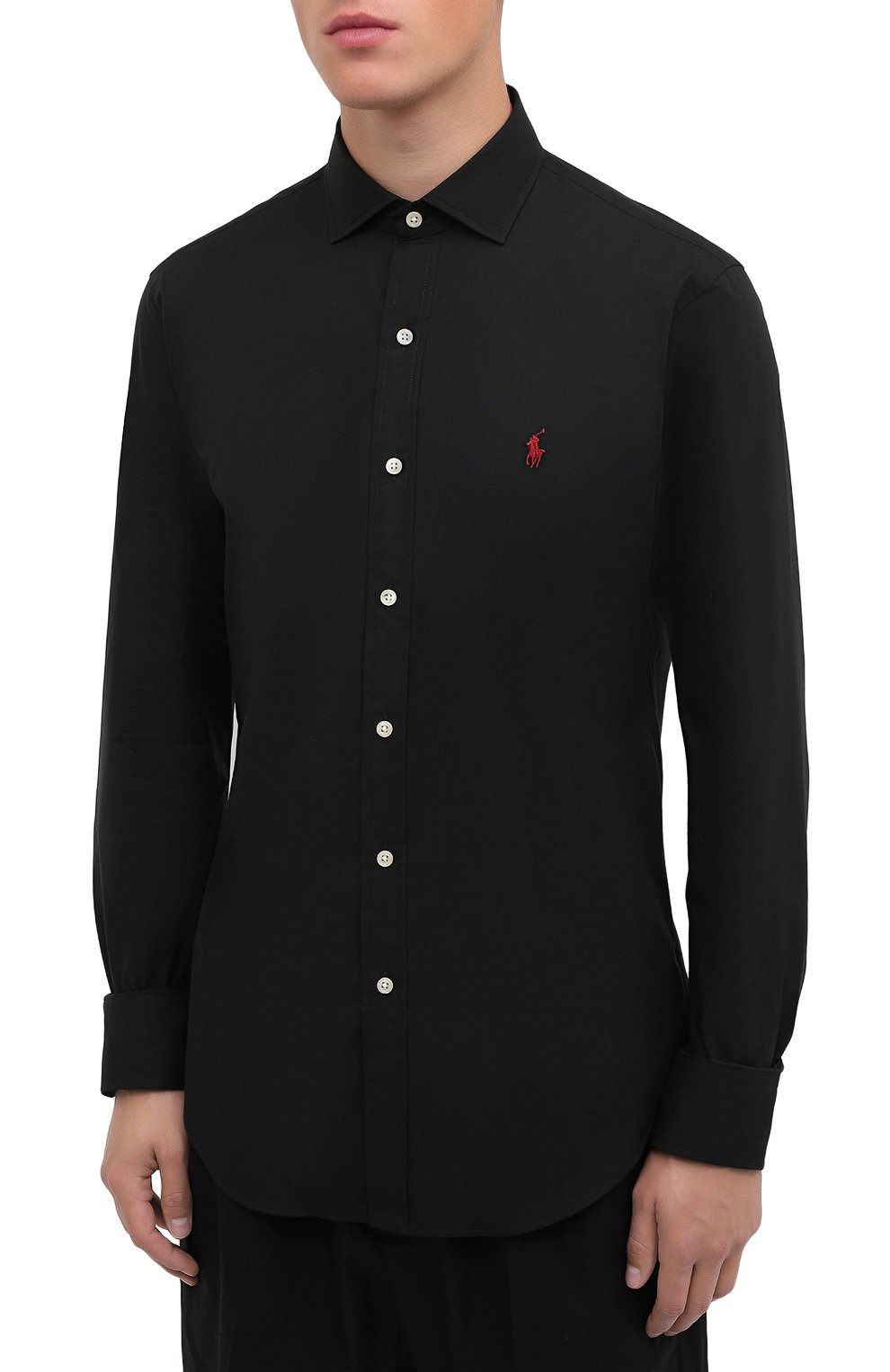 Хлопковая рубашка POLO RALPH LAUREN, арт. 710815096, фото 3