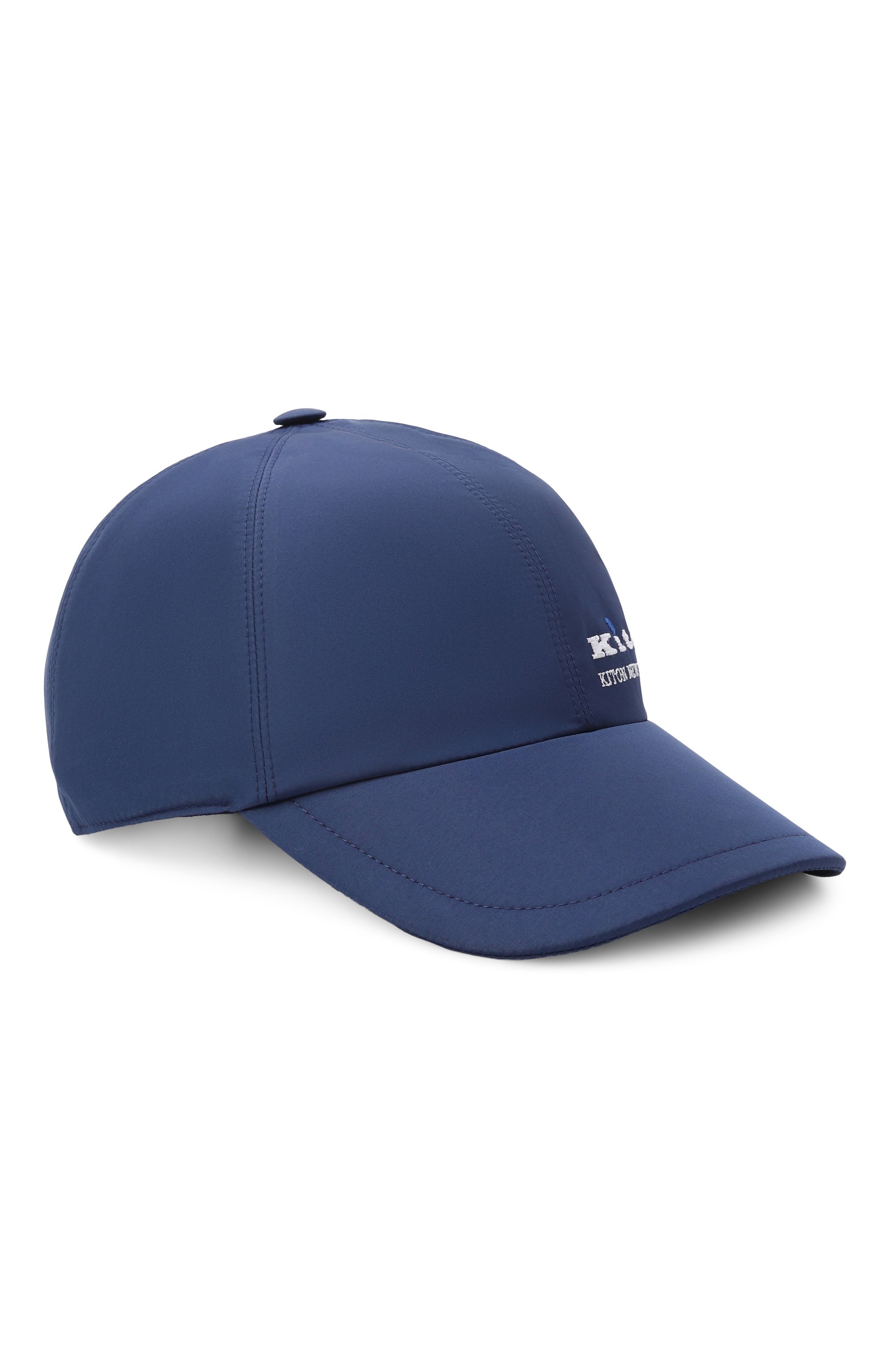 Бейсболка KITON синего цвета по цене 48950 руб., арт. UCPK006K0770H, фото 1 Бейсболка KITON, арт. UCPK006K0770H, фото 1