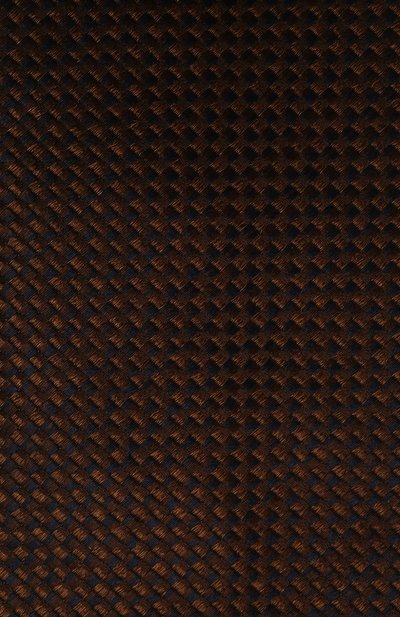 Шелковый галстук CANALI коричневого цвета по цене 13250 руб., арт. 70/HJ03281, фото 3 Шелковый галстук CANALI, арт. 70/HJ03281, фото 3