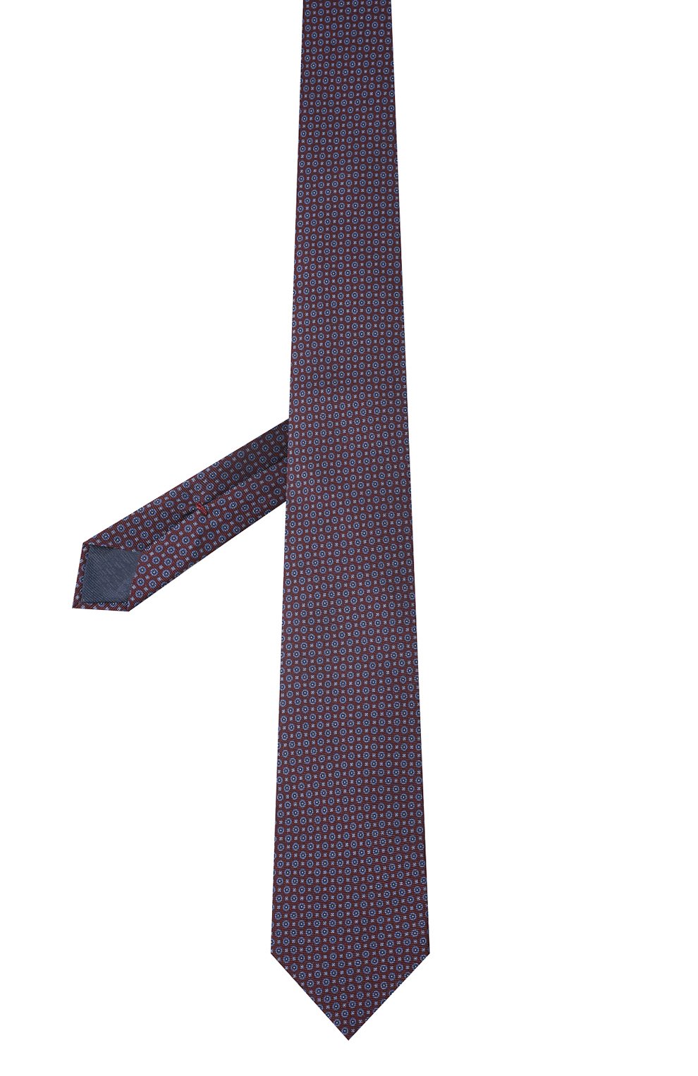Шелковый галстук CORNELIANI бордового цвета по цене 19950 руб., арт. 90U390-2820314/00, фото 3 Шелковый галстук CORNELIANI, арт. 90U390-2820314/00, фото 3