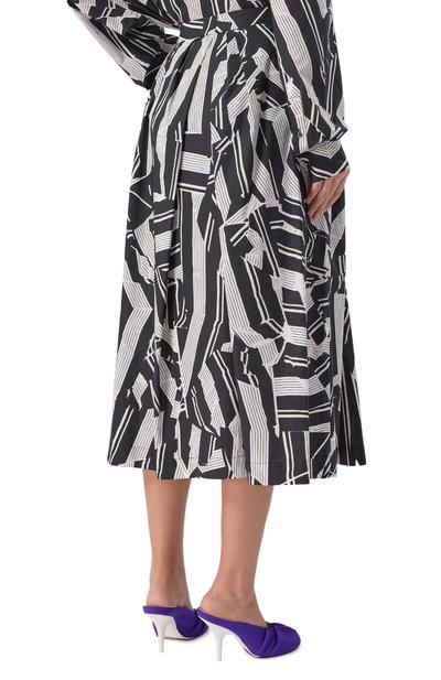 Хлопковая юбка DRIES VAN NOTEN, арт. 130889/3003, фото 4