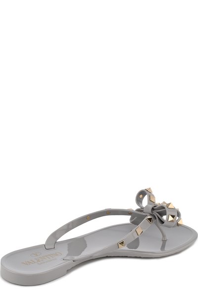 Резиновые шлепанцы rockstud VALENTINO, арт. QW1S0552/PVS, фото 4