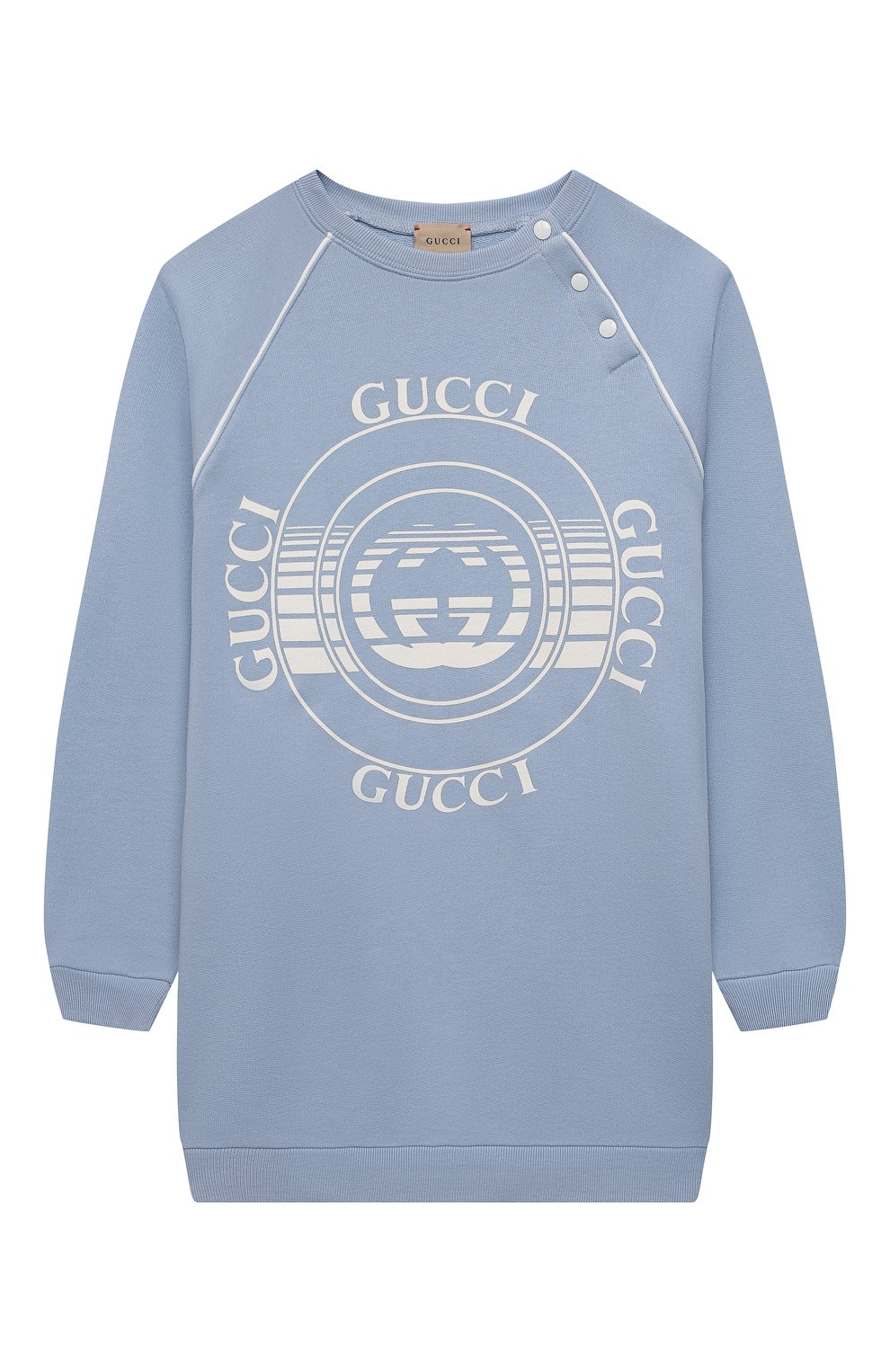 Удлиненный свитшот из хлопка GUCCI, арт. 642601/XJC7E, фото 1