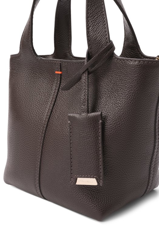 Сумка Chapelier mini Santoni DIBGA2839BA-HWIA Коричневый  DIBGA2839BA-HWIA Фото 3