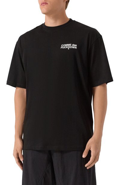 Хлопковая футболка COMME DES FUCKDOWN, арт. CFABW01511, фото 3
