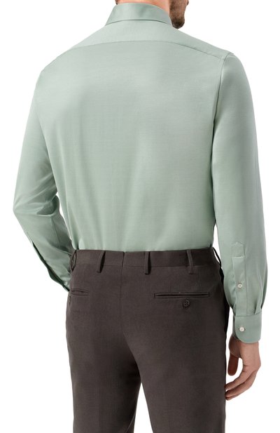 Хлопковая сорочка MVST, арт. SLIM/GABRIELLE/R0UND/1628-JERSEY (INTERL0CK), фото 4