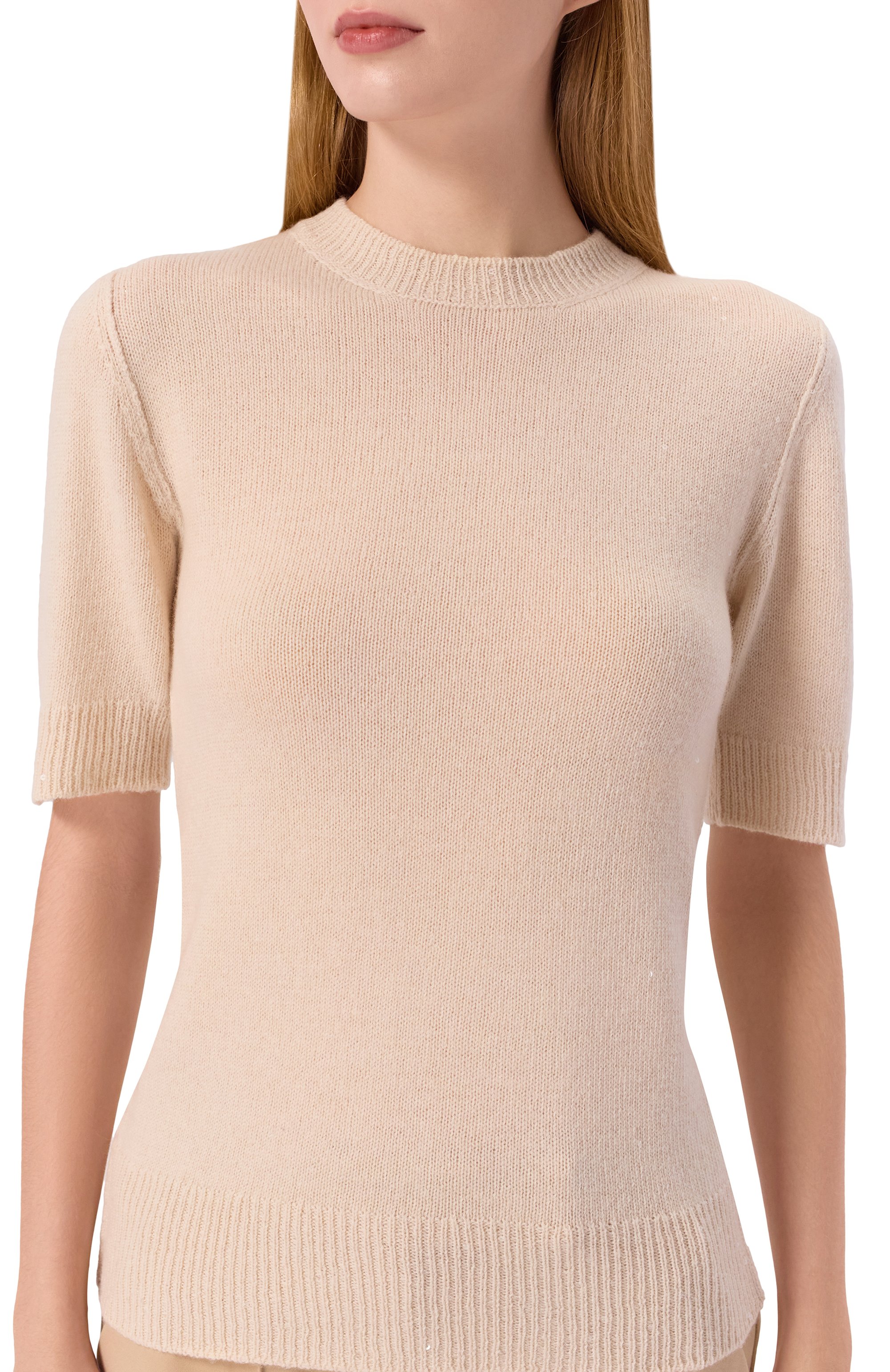 Пуловер из шерсти и кашемира LORENA ANTONIAZZI, арт. TM10A/2989, фото 5