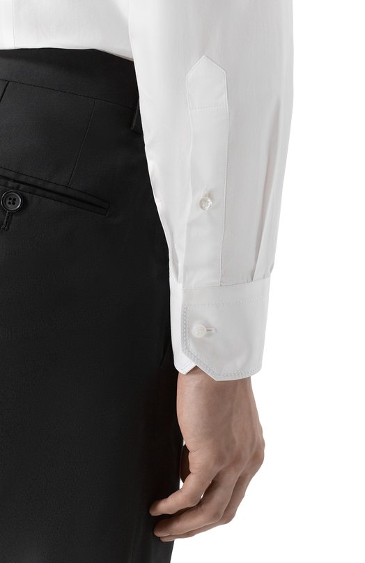 Хлопковая сорочка Zilli CLAB03M010004851U Белый  CLAB03M010004851U Фото 5