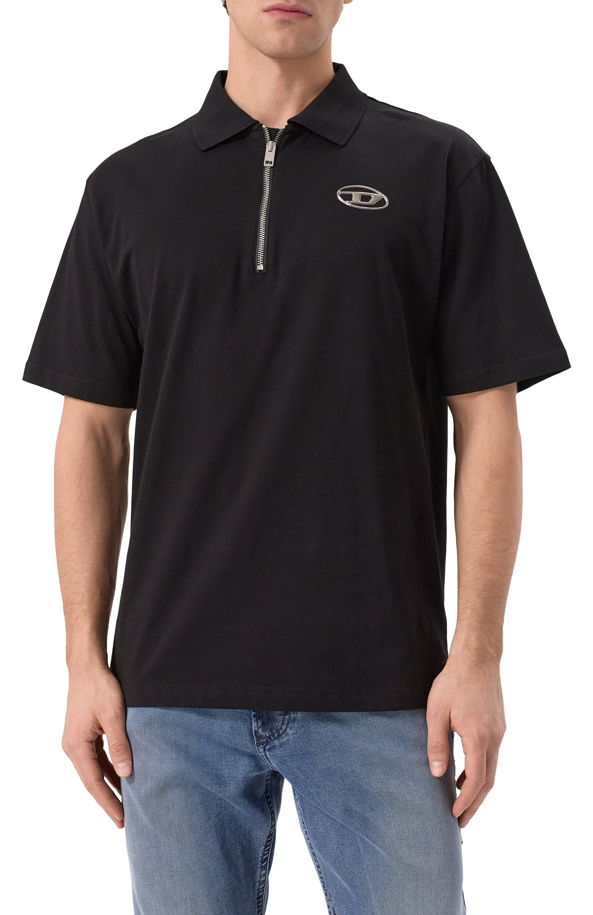 Хлопковое поло DIESEL, арт. A11251/0CLBR, фото 3