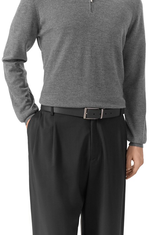 Кожаный ремень Dirk Bikkembergs BKCU01222M125 Чёрный  BKCU01222M125 Фото 2