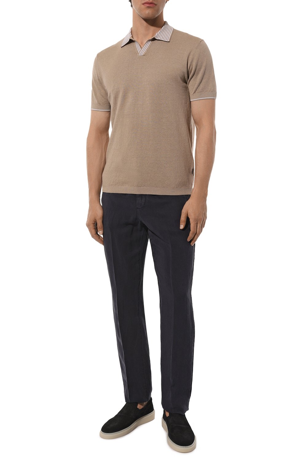 Поло изо льна и хлопка WINDSOR, арт. 13 LIND0-PL 10015186, фото 2