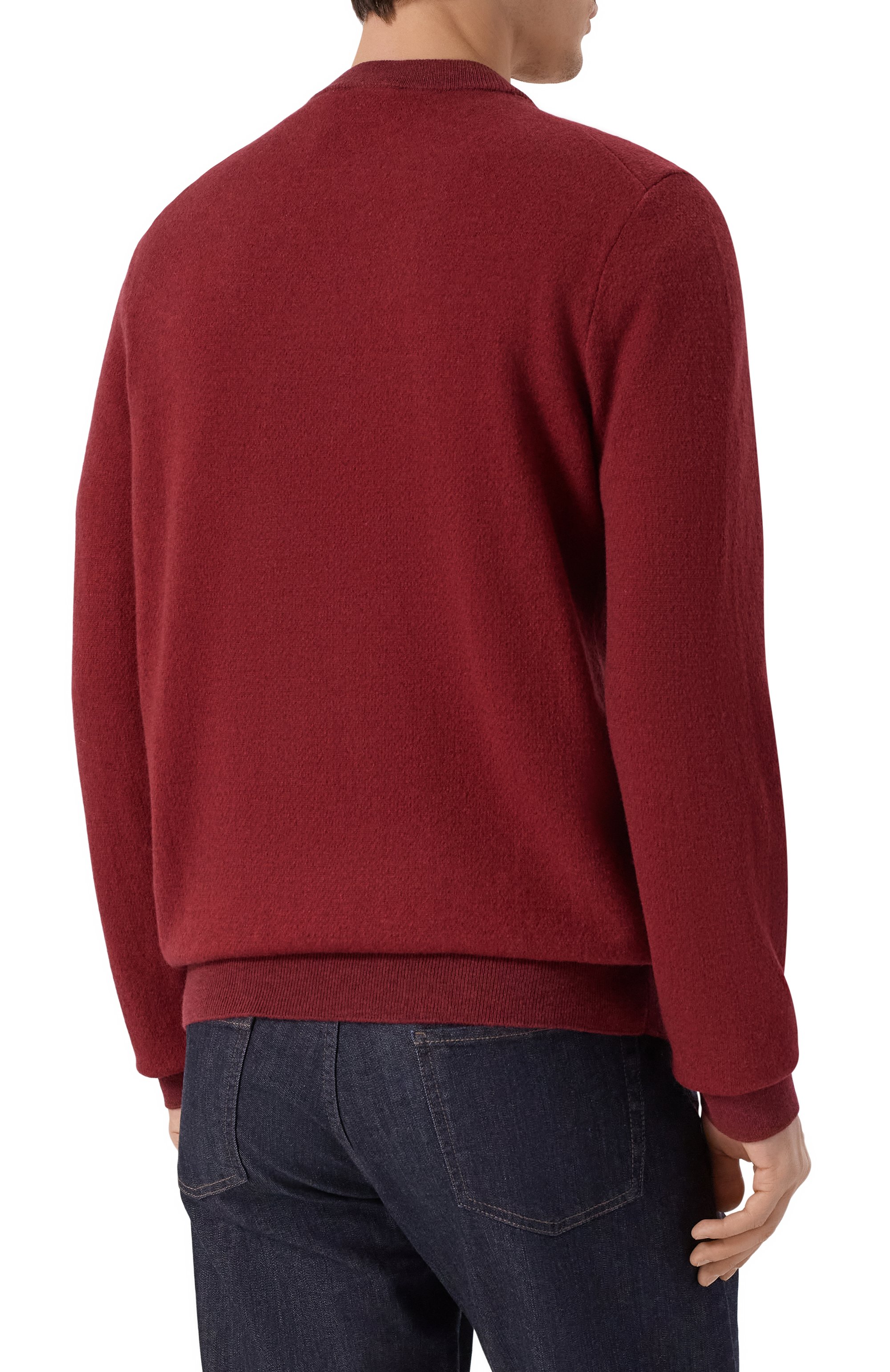 Джемпер из шерсти и хлопка BOSS, арт. 50549986, фото 4