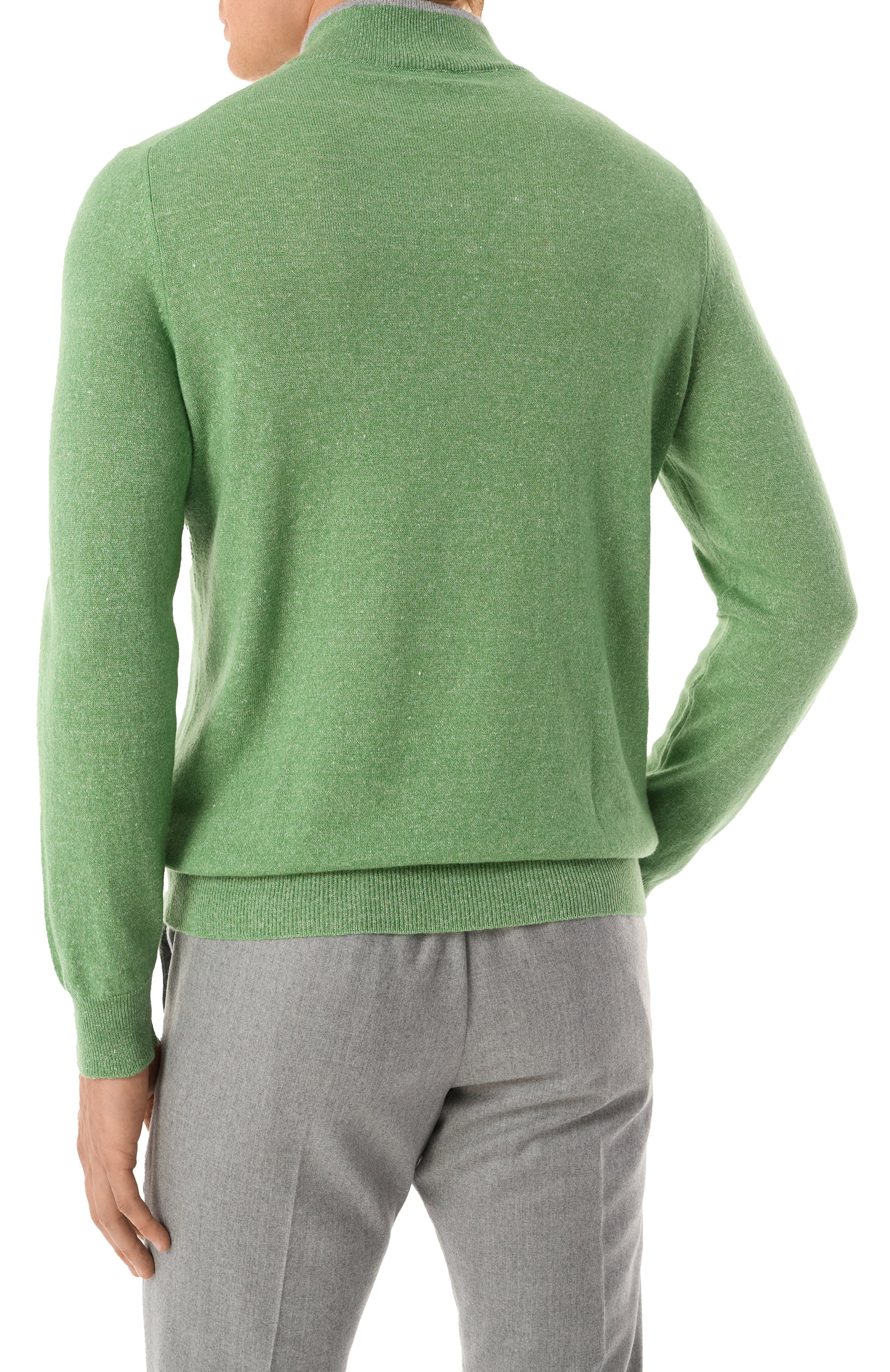 Джемпер из кашемира и льна FEDELI, арт. 8UE05605T, фото 4