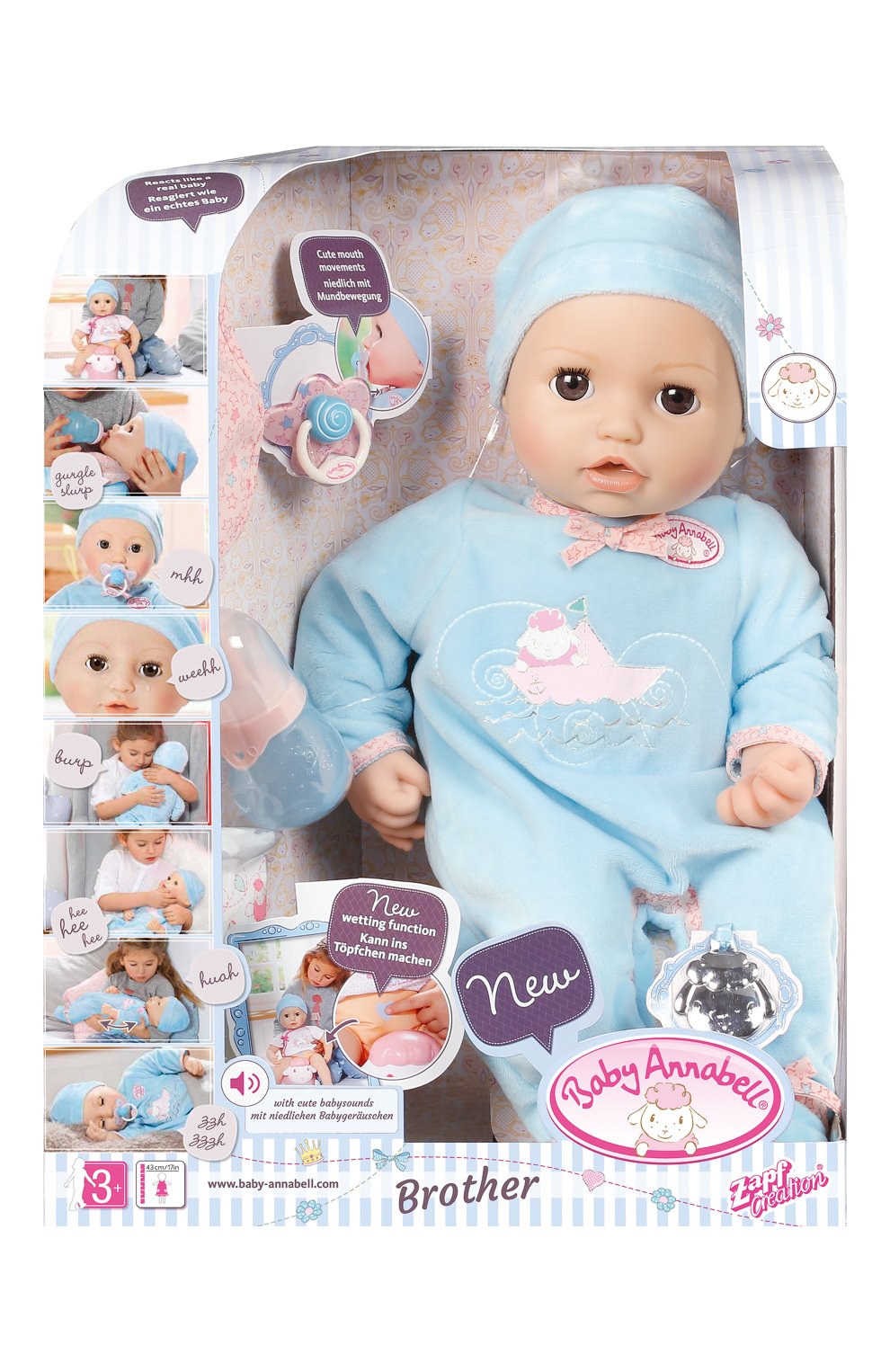 Кукла baby annabell ZAPF CREATION, арт. 794-654, фото 2